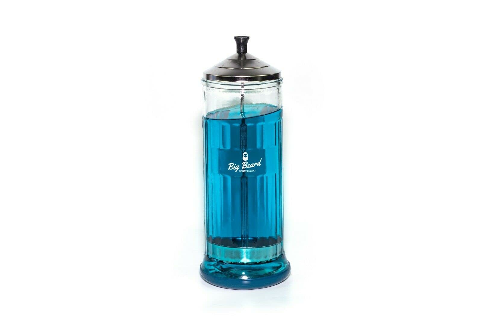 Aseller Clear Disinfection Jar - Unbreakable Professional Salon Barber Sterilization Container Sanitizer Acrylic Manicure Disinfection Cup For Hairdressing Tools Glass Jar, Neil, Barber Accessories