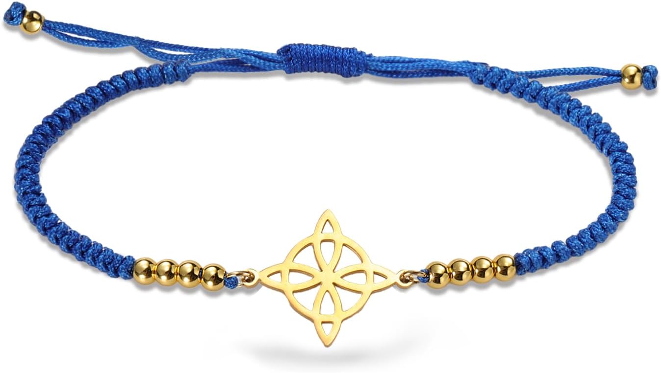 Heksenknoop Armband Keltische Knoop Enkelband Nudo De Bruja