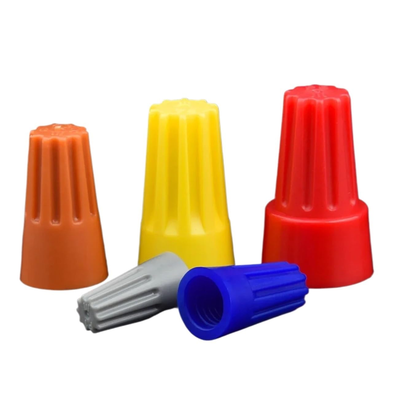 Terminale a vite Estremità chiusa Cappucci a crimpare Connettore compatible filo a spirale compatible cavo isolato Terminali a rapido P1 P2 P3 P4 P6 CE1(P6 (500pcs))