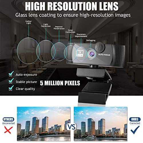 Webcam 2K caméra Web avec micro pour résoudre vos problèmes de visioconférence - 4