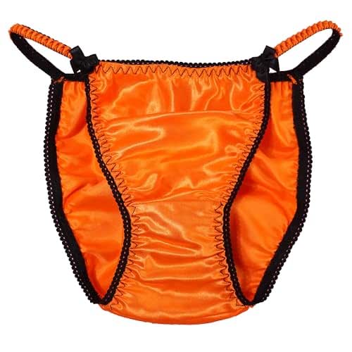 Ania's Poison WOMEN'S Panties Classy Cut SATIN Orange