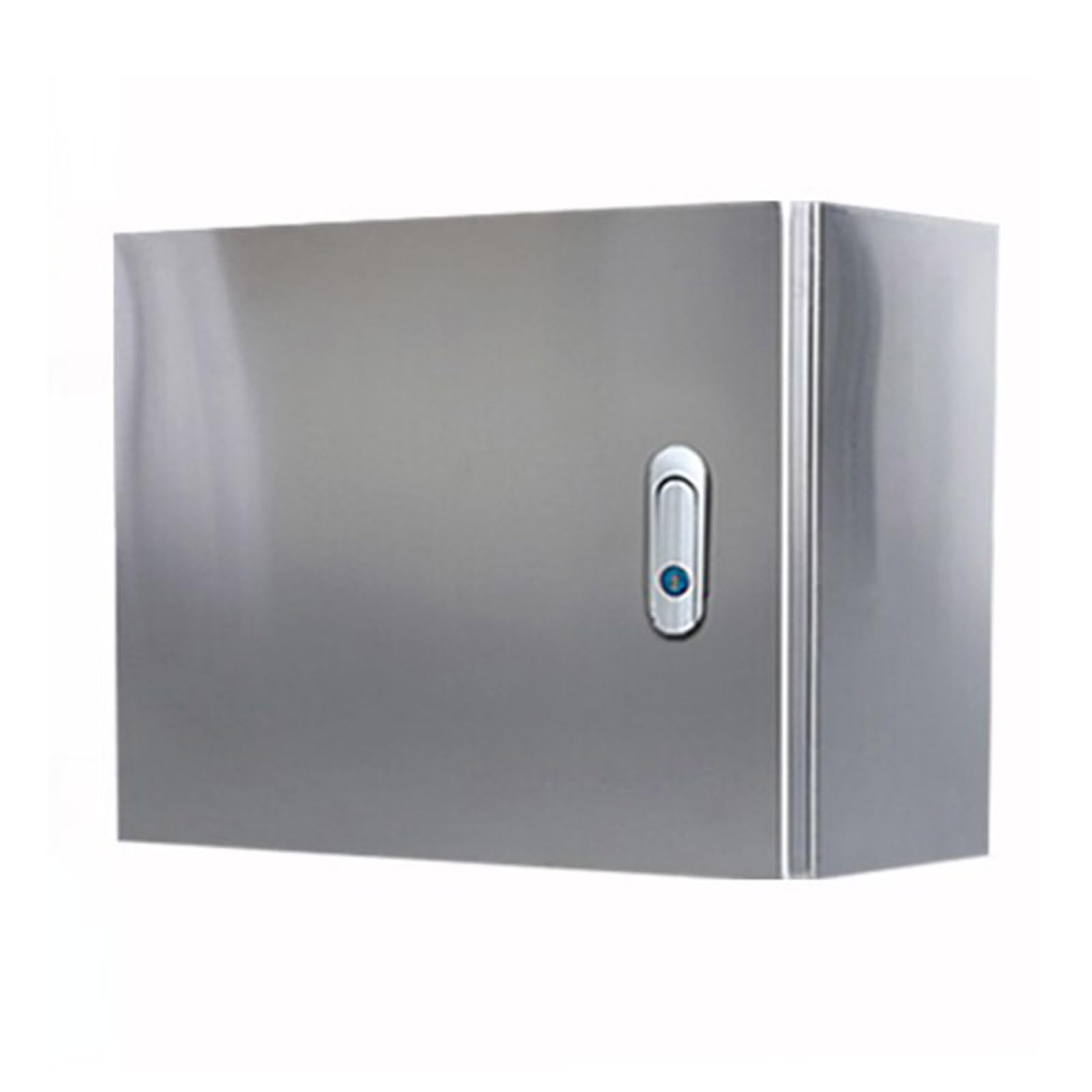 Elektrischer Anschlusskasten aus Edelstahl 304, wandmontierter Metallprojektkasten, elektrischer Steuerkasten, Netzwerküberwachungs-PV-Kombinationskasten(300 * 250 * 150mm)