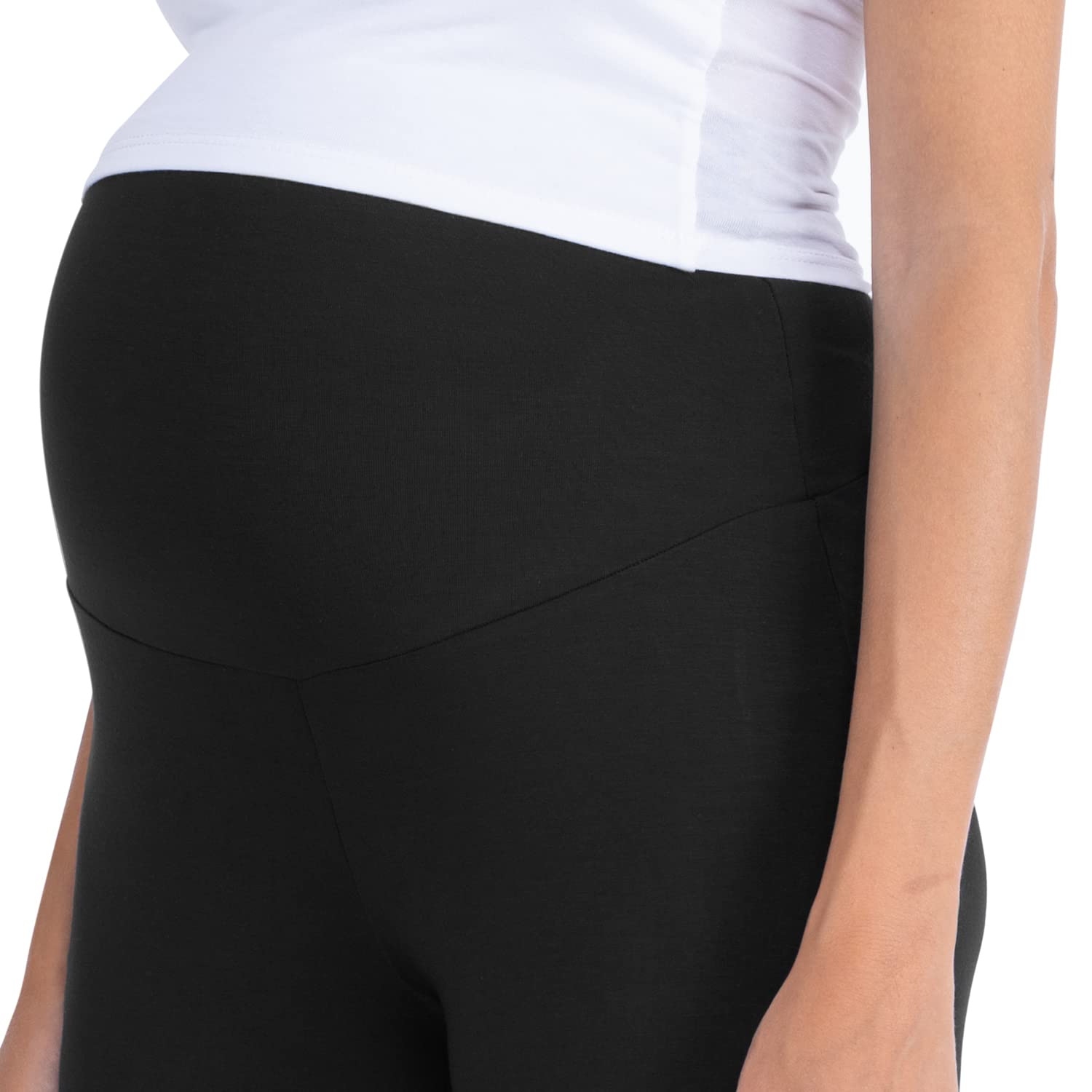Cinzia - Pantalon de Maternité Relax, Ultra Confortable, Elégant pour Toutes Les Occasions - Un Vrai Plaisir pour Toutes Les Grossesses - Made in Italy