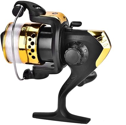 El Carrete de Pesca Giratorio Tipo 200 tiene un interruptor de tope trasero para un control fácil, diseño de línea a prueba de explosiones, asiento de rueda resistente y tratamiento galvanizado. Con manilla plegable para almacenamiento conveniente. Adecuado para cañas de mar cortas.