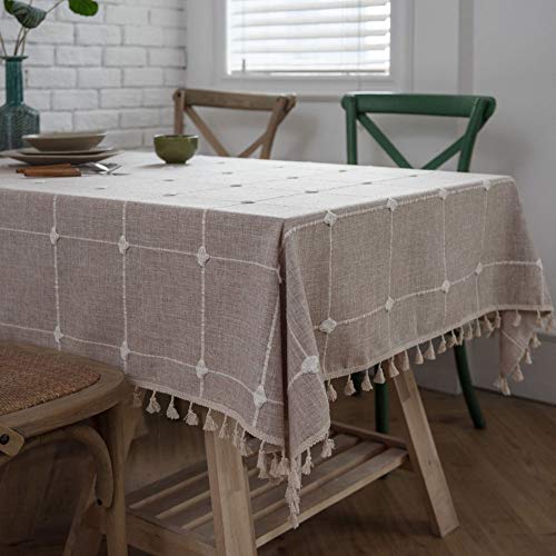 Nappe polyester petit frais lavable pour table de pique-nique et café
