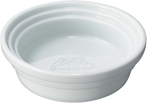 Kalita #44040 HASAMI & Kalita - Bandeja de goteo de café, porcelana Hasami Ware fabricada en Japón