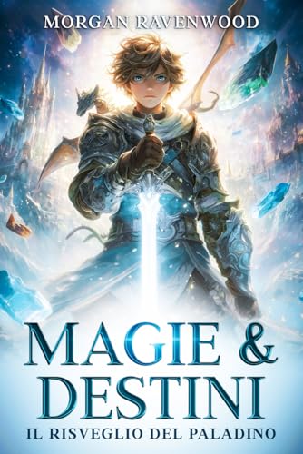 Magie & Destini: Il Destino del Paladino - Libro Fantasy Avventura per Ragazzi 9-13 Anni - Storia Epica con Magia, Draghi e Cristalli Elementali