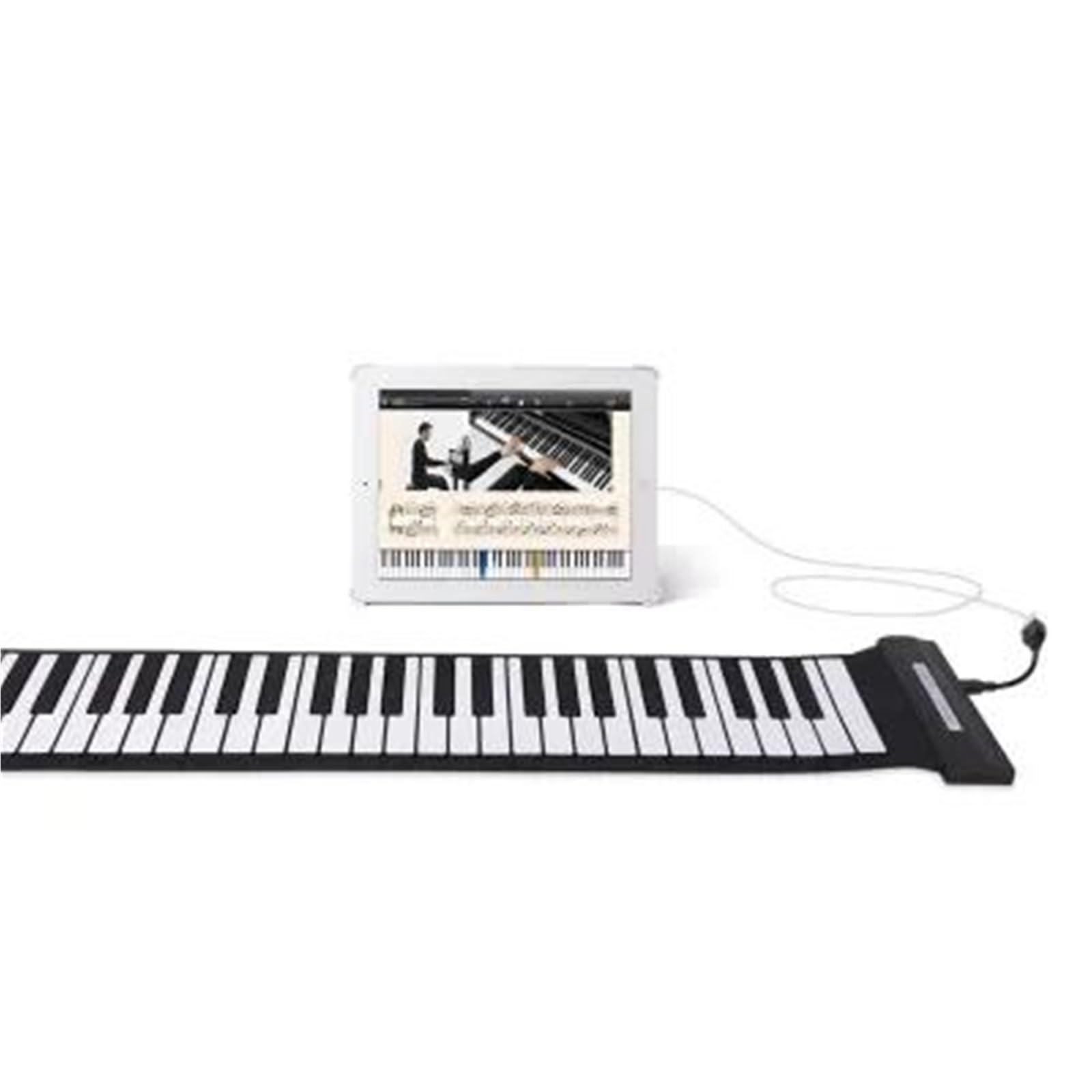 Tastiera Digitale Per Principianti Tastiera Elettronica Per Pianoforte Digitale MIDI Roll Up 88 Tasti Pianoforte Portatile