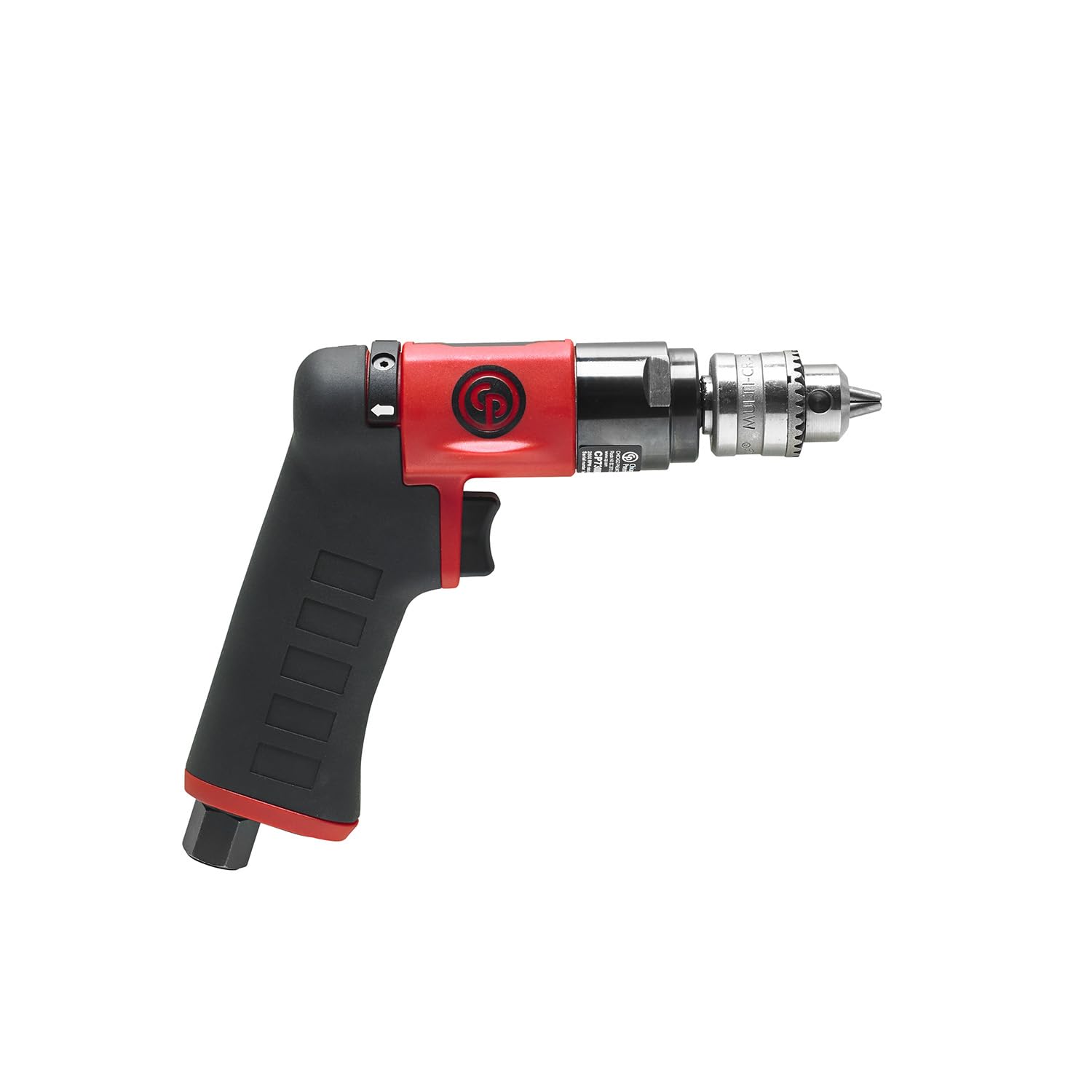 Chicago Pneumatic CP7300RC - Air Power Drill, Power Tools & Home Improvement, Reversible, 1/4 Inch (6.5 mm), Keyed Chuck, Pistol Handle, 0.31 HP / 230 W, Stall Torque 1.9 ft. lbf / 2.6 Nm - 2800 RPM — view 4