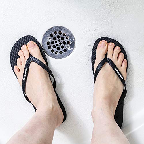 Shower Shoez Men's Non-Slip Gym Pool Dorm Water Sandals Flip Flops - Image 7