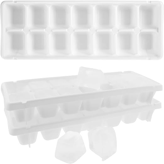 Arrow Ice Cube Trays, 3pk Easy Release Large Ice Cube Trays for Cocktails, Iced Water, and