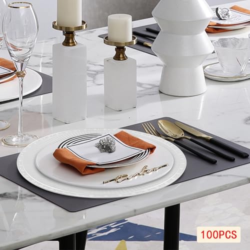 Platos de cargador redondos 33 cm pack 100 miniatura 3