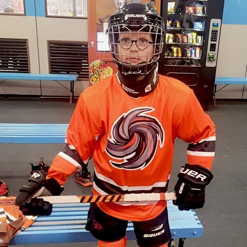 Image of SGS Sports Gear Custom Hockey Jersey, Personalized Reversible or Standard Design with Name & Number, Hockey Jersey