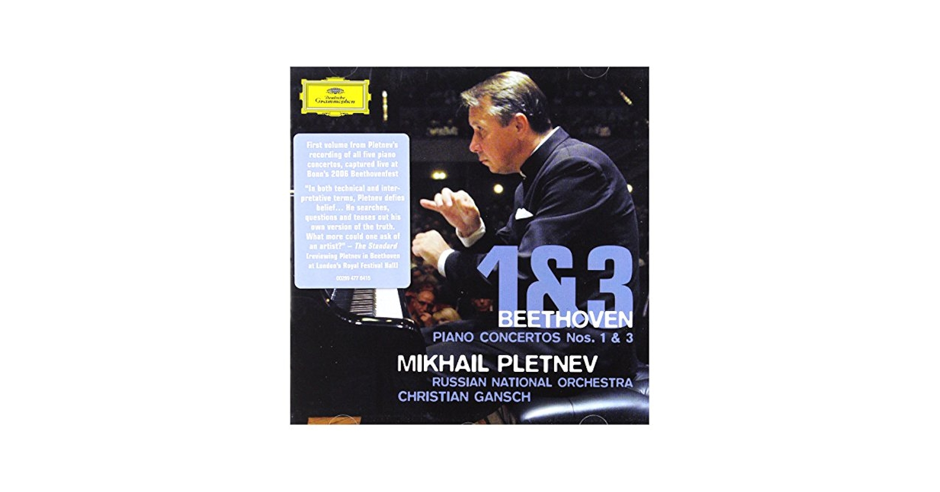 クラシック BEETHOVEN MIKAHAIL PLETNEV CDJapan : Beethoven: Piano Concerto, 1, 5, : Pletnev(P