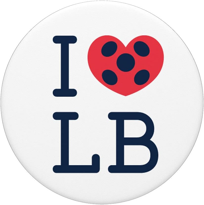Miraculous New-York I Really Love Ladybug PopSockets Swappable PopGrip