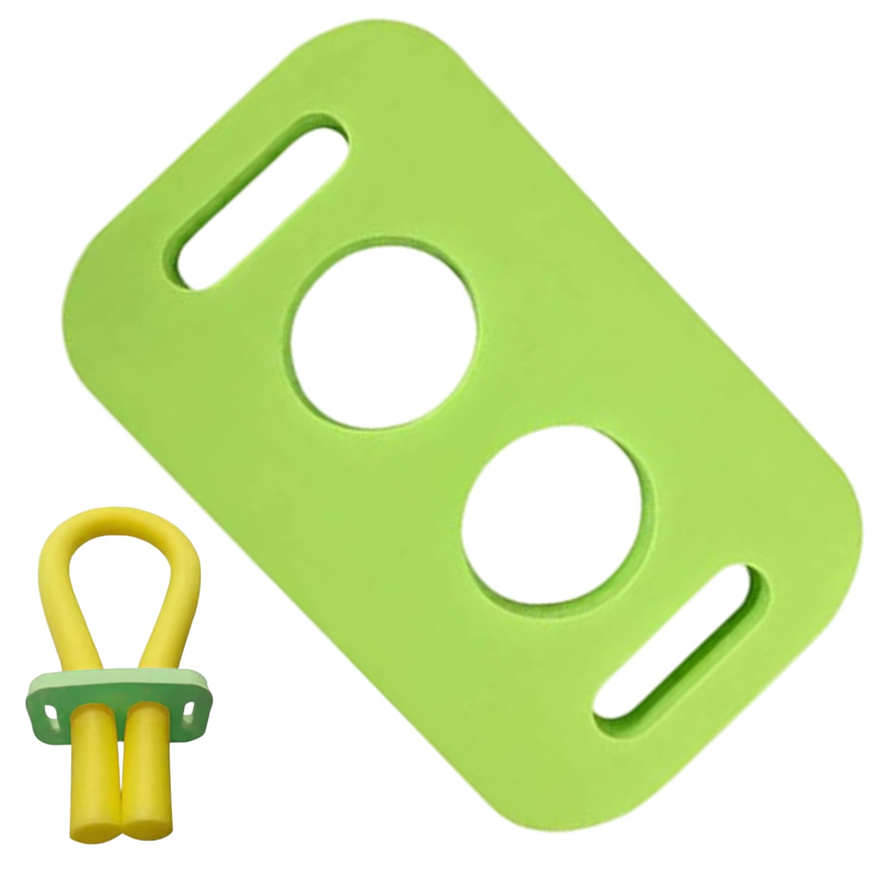 Pesoncarl Pool Noodle Connector, Lightweight Holed EVA Foam Swimming Noodle Connector, Practical Swimming Training Aids for Kids & Adults, Green, Pool Floats