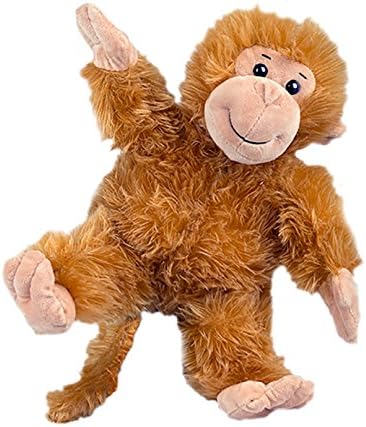 Cuddly Soft 8 inch Stuffed Cheek Monkey...We Stuff 'em...You Love 'em! image 3