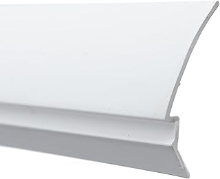 Window Glazing White 72” 4-Pack, Vinyl Snap-in Glass Bead, PVC Sliding Door Trim, Plastic Glazing Spline, Window Snaps, Made in The USA