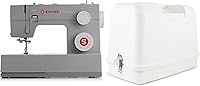Vista 1 de SINGER 4432 Máquina de Coser Resistente de Velocidad de Costura Extra-Alta con Estuche Rígido de Transporte Universal