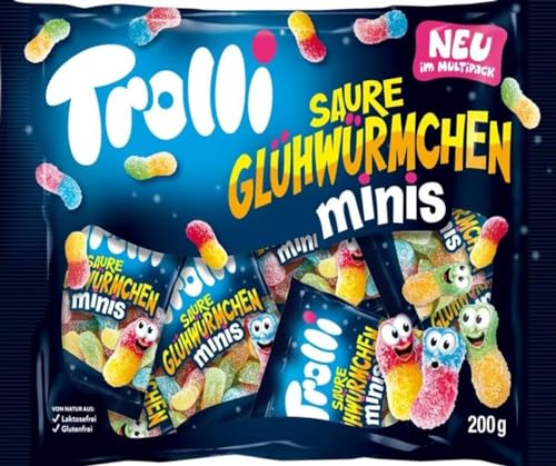 Trolli Saure Glühwürmchen Minis, 200 g