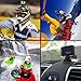 Sametop Helmet Adhesive Sticky Mounts Curved Attachment Flat 3M Mount Compatible with GoPro Hero 13 12 11 10 Max 9 8 7 6 5 4 Session DJI Osmo Action Cameras (6 Packs)