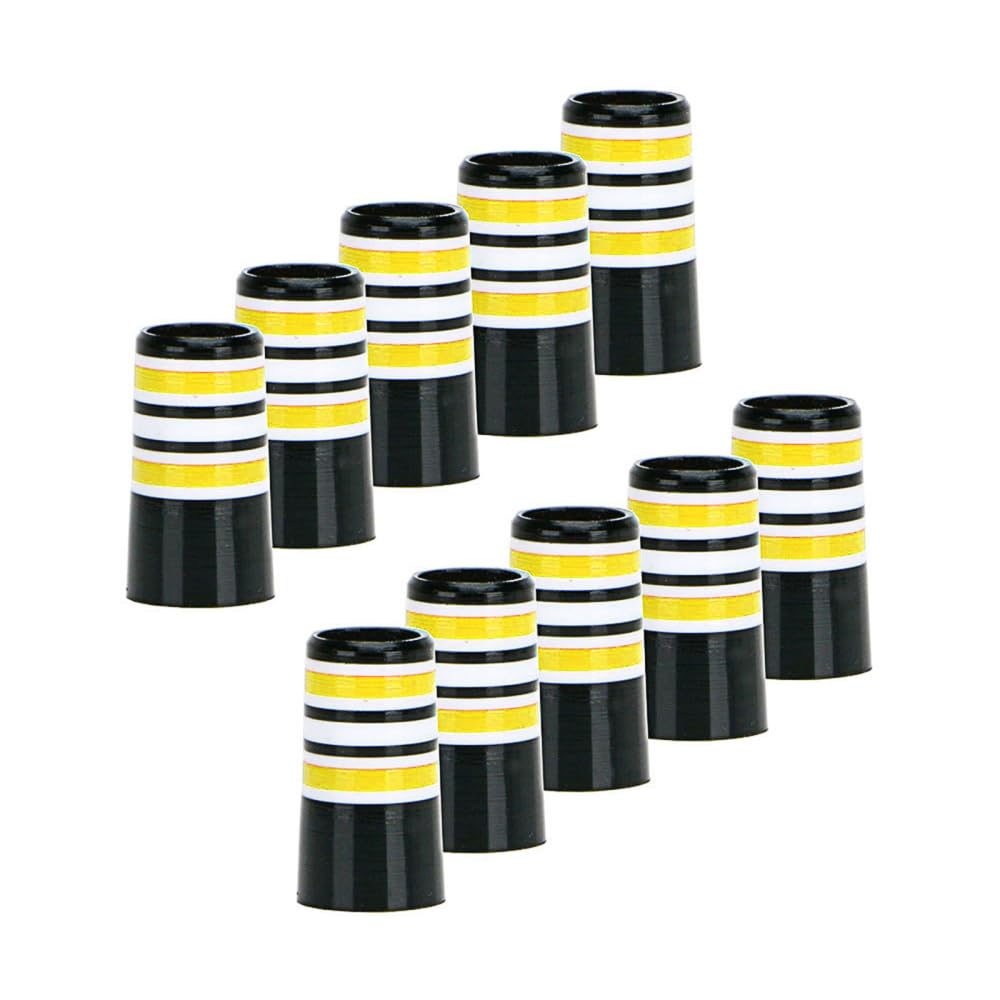 10PCS Golf Iron Ferrules, Golf Club Ferrules Compatible 0.370'' Parallel Shaft Taper Tip Iron Wedge