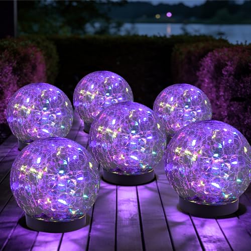 Solar Globe Lights Outdoor Waterproof-Solar Balls-Solar Garden Lights Orbs by MLKNK - Used condition - US$51.06