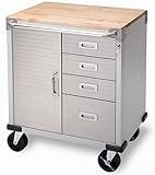 Seville Classics UltraHD Rolling Storage Cabinet with Drawers (UHD20205B)