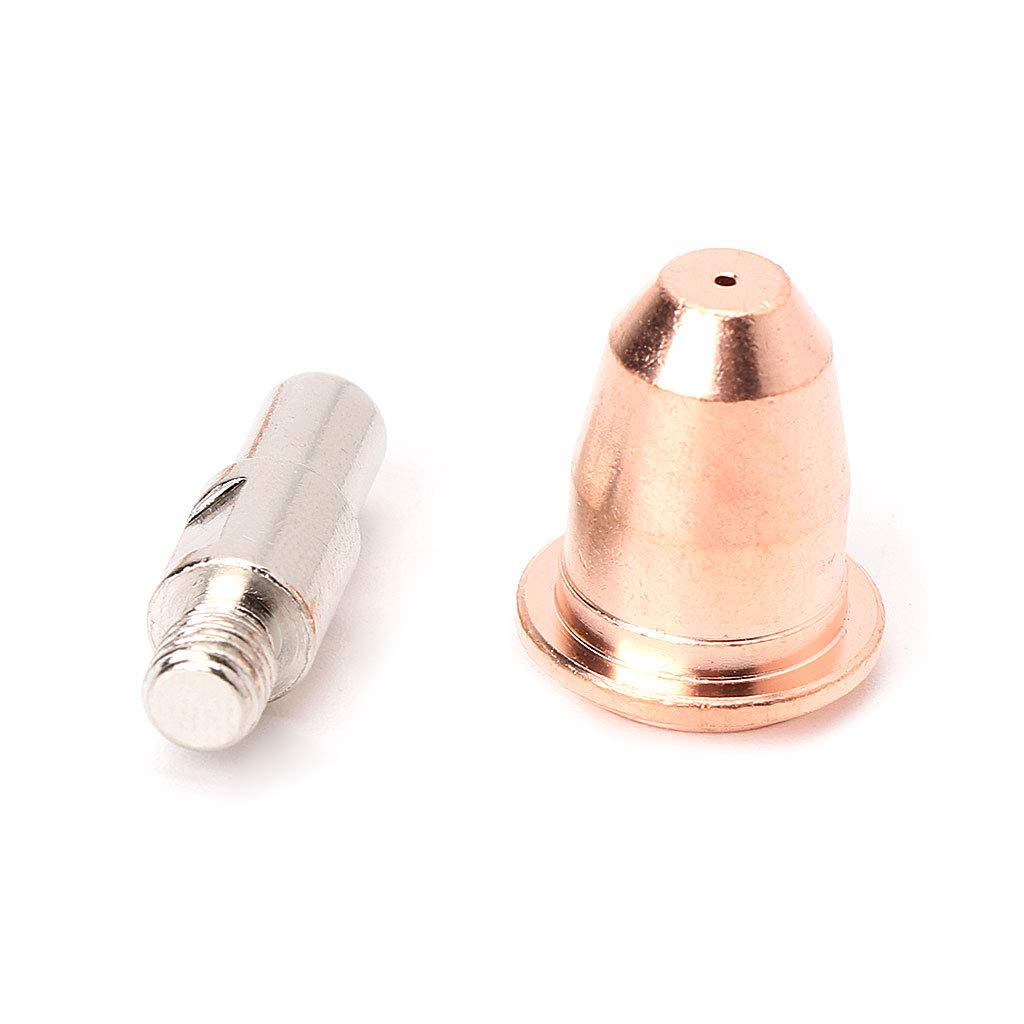 kobeIeen 10Pcs/Set S45 Consumables Electrode 0.8mm Nozzle Tip for Torch