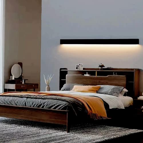 Aplique de pared LED regulable de metal para cabecera de cama y pasillo 8