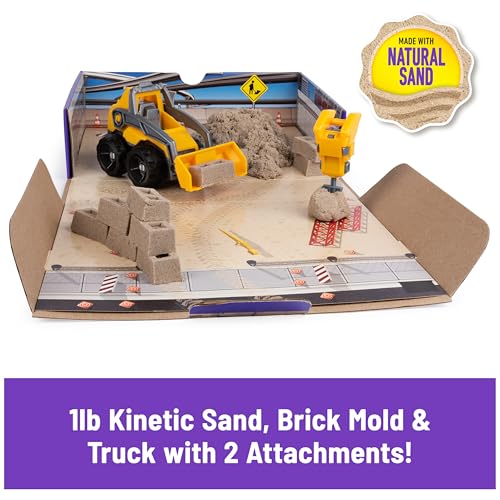 coffret chantier creuser et demolir 454 g kinetic sand - vue 6