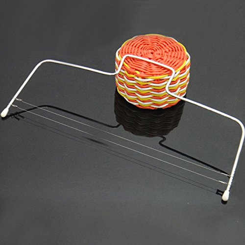 2017 NEW Stainless Steel Wire Cake Cutter Cake Tools Adjustable Double