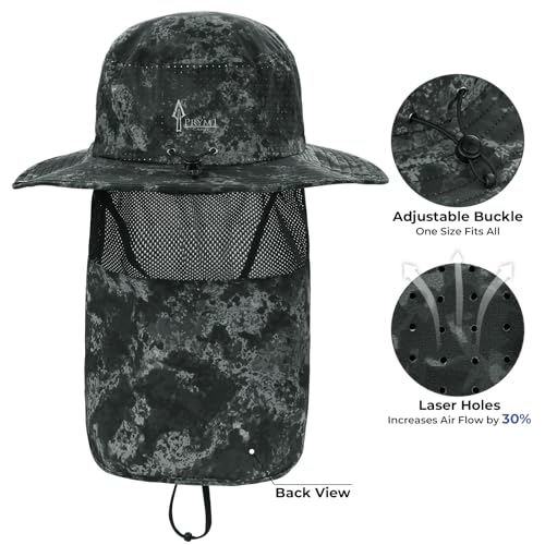 Image of KastKing Sol Armis UPF 50 Boonie Hat - Sun Protection Hat, Fishing Hat, Beach & Hiking Hat, Paddling