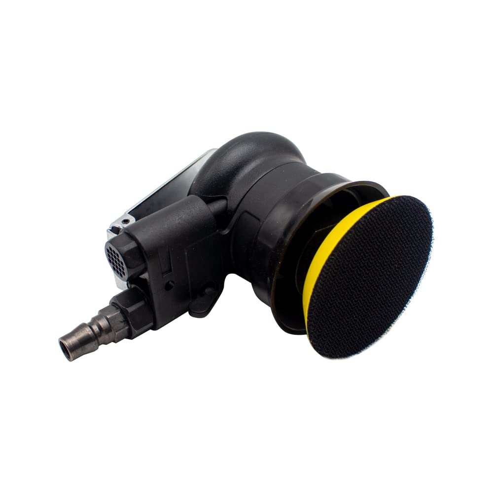 Mini Air Palm Exzenterschleifer Polierer, 3 Zoll Kreis Runde Pad 75mm Druckluftwerkzeuge WL-20314(12000RPM)