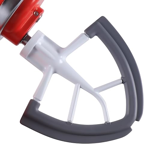 MEET JUICE Flex Edge Beater Work for KitchenAid Mixer Att...