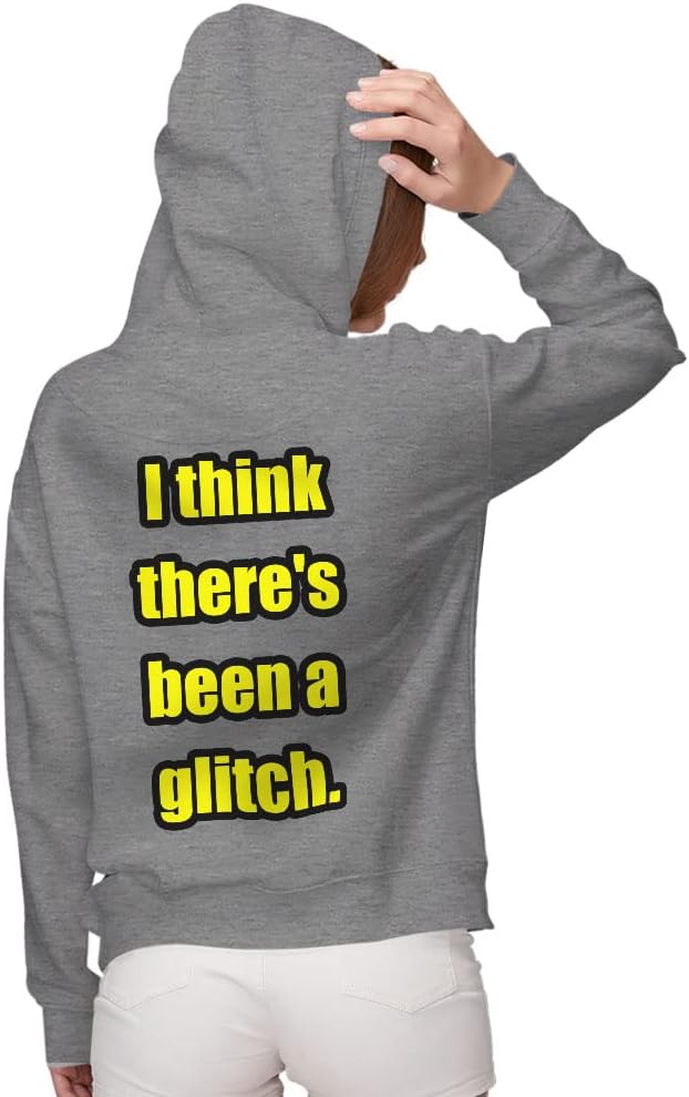Funny Quote Women's Zip Hoodie - Funny Design Hooded Sweatshirt - Cool Hoodie