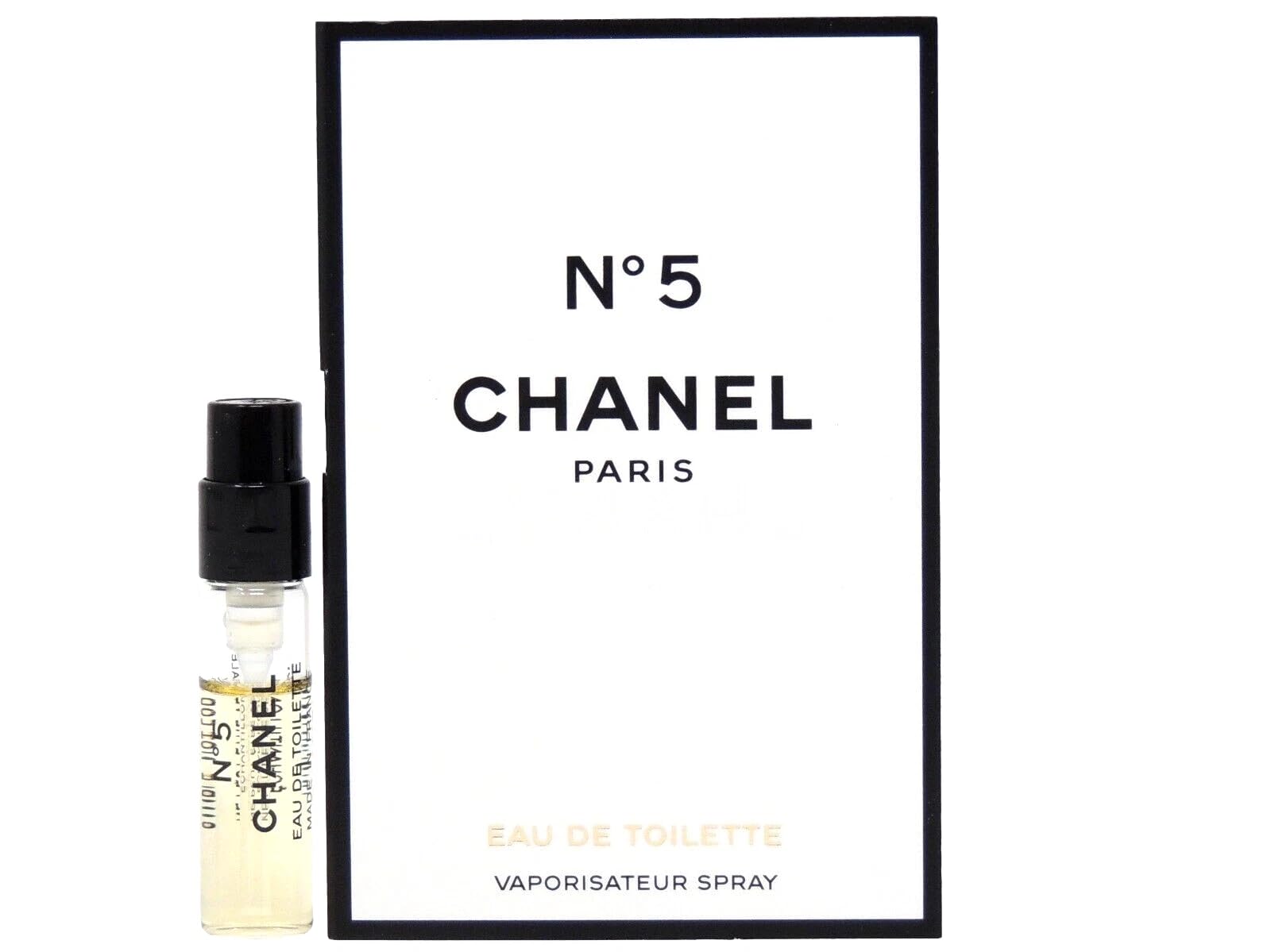 No. 5 by Chanel for Women 0.05 oz Eau de Parfum Sampler Vial Spray