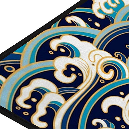 Tapis de cuisine barracuda antidérapant pour décorer la maison et le bureau