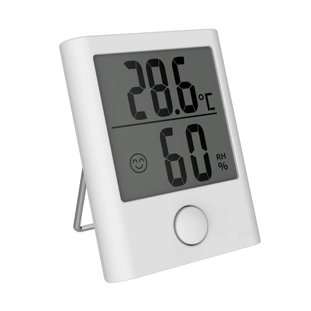 BALDR Hygrometer Innen, Digital Tragbares Thermometer Hygrometer Innen