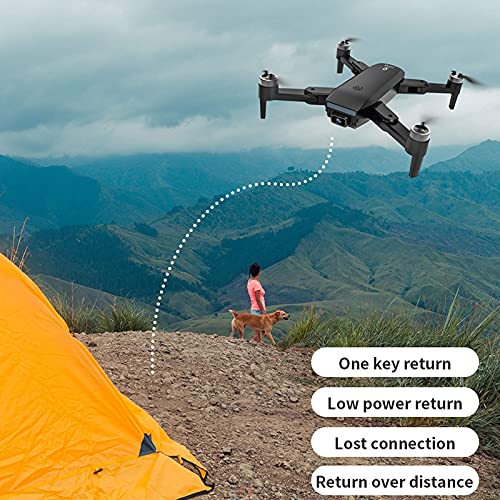 WECDS Faltbare Drohne, mit 4K-Kamera, Quadcopter, Flugzeit von 22 Minuten, bürstenloser Motor, Follow Me, automatischer… – Bild 4