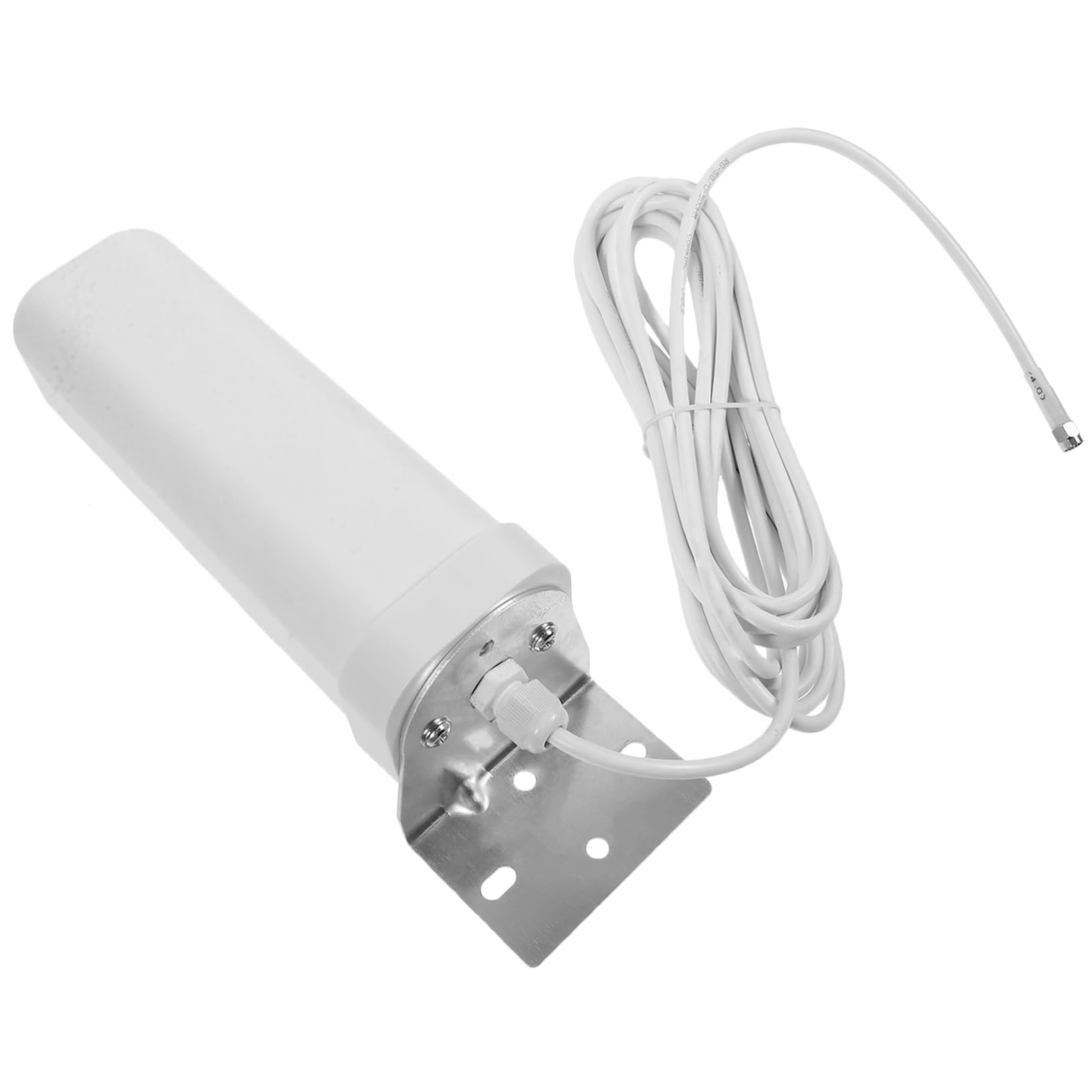 Ciieeo Antenne Omnidirectionnelle 4g Pleine Fréquence pour Routeur Modem, Signal Puissant Intérieur et Extérieur, Matériaux Métal et Plastique, Gain 16-18dbi, 50 Ohms