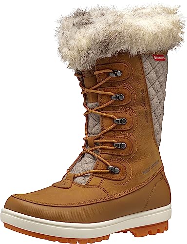 Image of Helly Hansen Womens Garibaldi VL Insulated Winter Boots | Insulated Waterproof Nubuck Leather, Faux Fur Lined, Eco Ortholite Comfort Footbed, Max-Grip Outsole