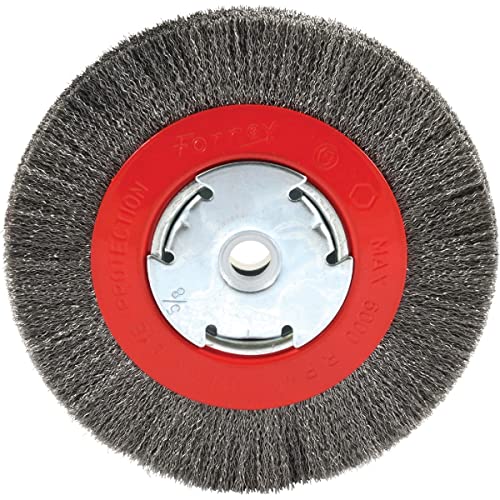 Forney 6 in. Crimped Wire Wheel Brush Metal 6000 rpm 1 pc.