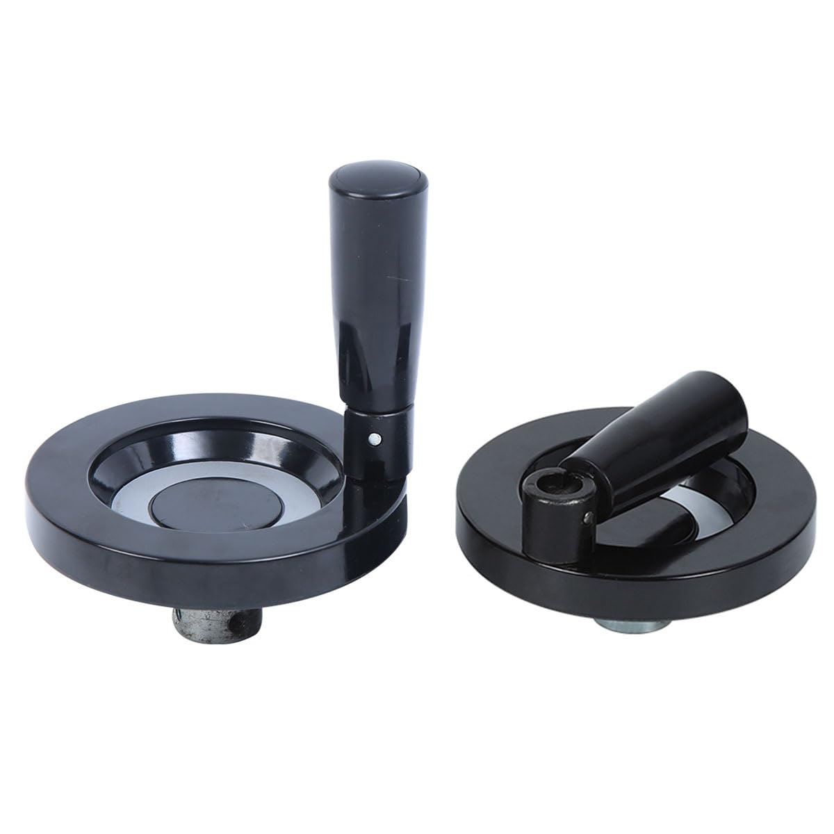 LJISEHG Foldable Bakelite Handwheel 63-200mm 8-20mm Hole for Lathe Milling Grinding Drill Press(200mm*20mm*M6)
