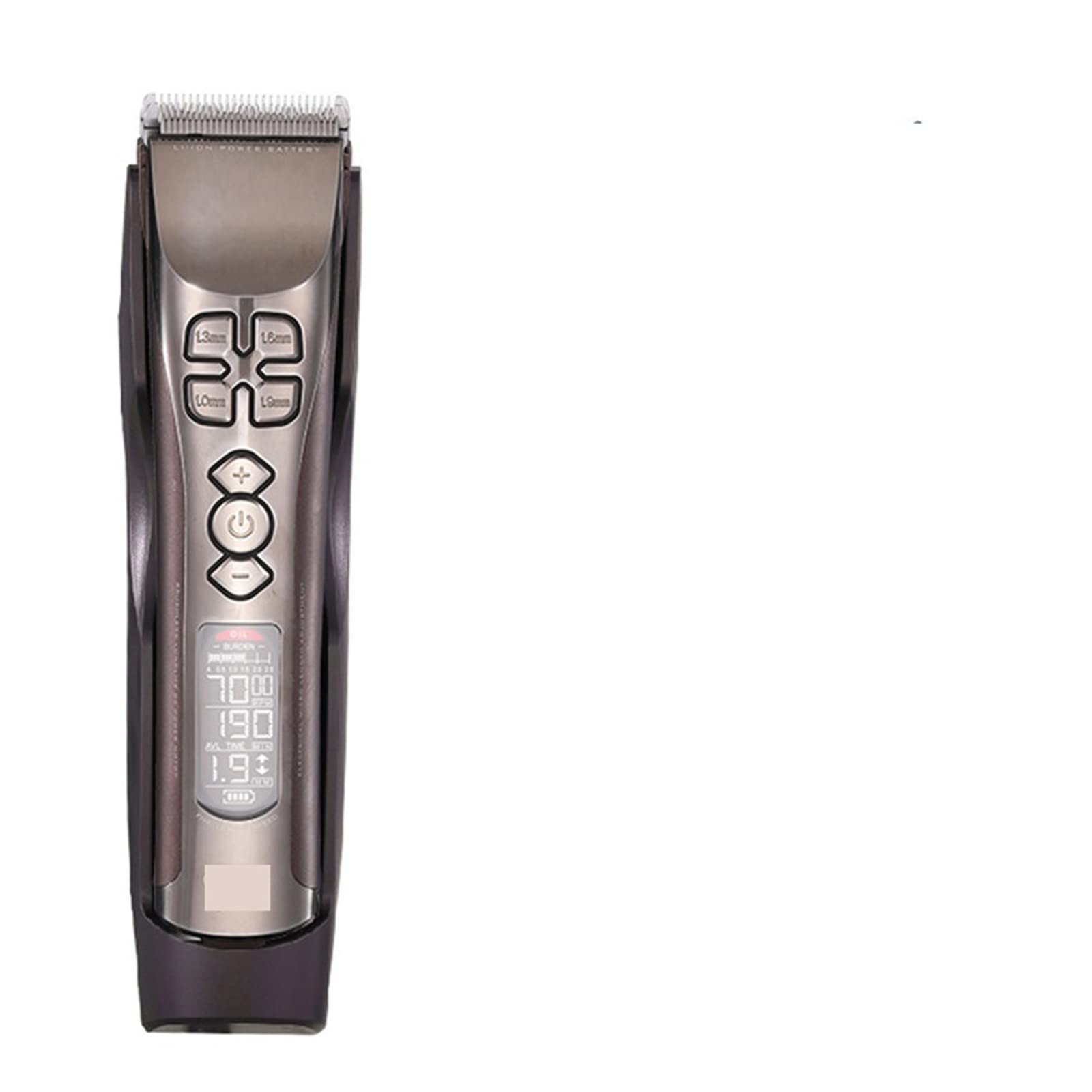 YUSIWOAL Hair Trimmer Professional Hair Clipper for Barber Salon LCD Hair Trimmer Super Cutting Machine 10pcs Nozzles 1.5-25mm Hair Care and Styling