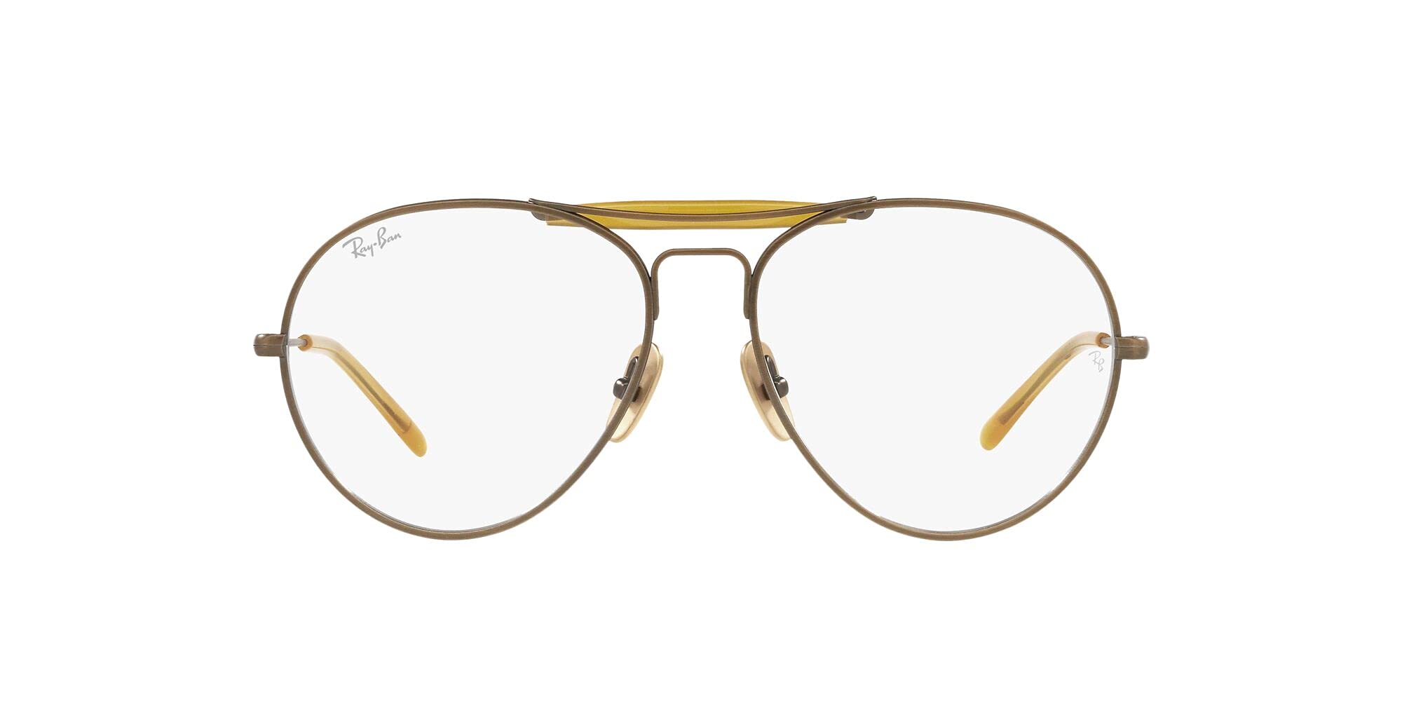 Ray-BanRx8063v Titanium Aviator Prescription Eyewear Frames