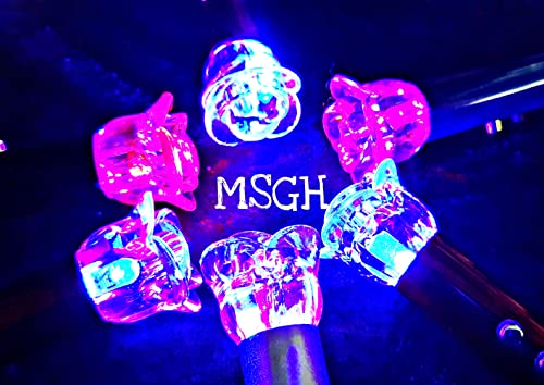 Image of MSGH Birthday Party Return Gift (Pack of 1 /2 /6 /12 PCS) 4 in 1 Laser Pointer,LaserTorch with Emergency Hazard LED Light and Key Chain Hook / 3 Button Size Cells for Kids Boys & Girls (Pack of 1 PIECE)