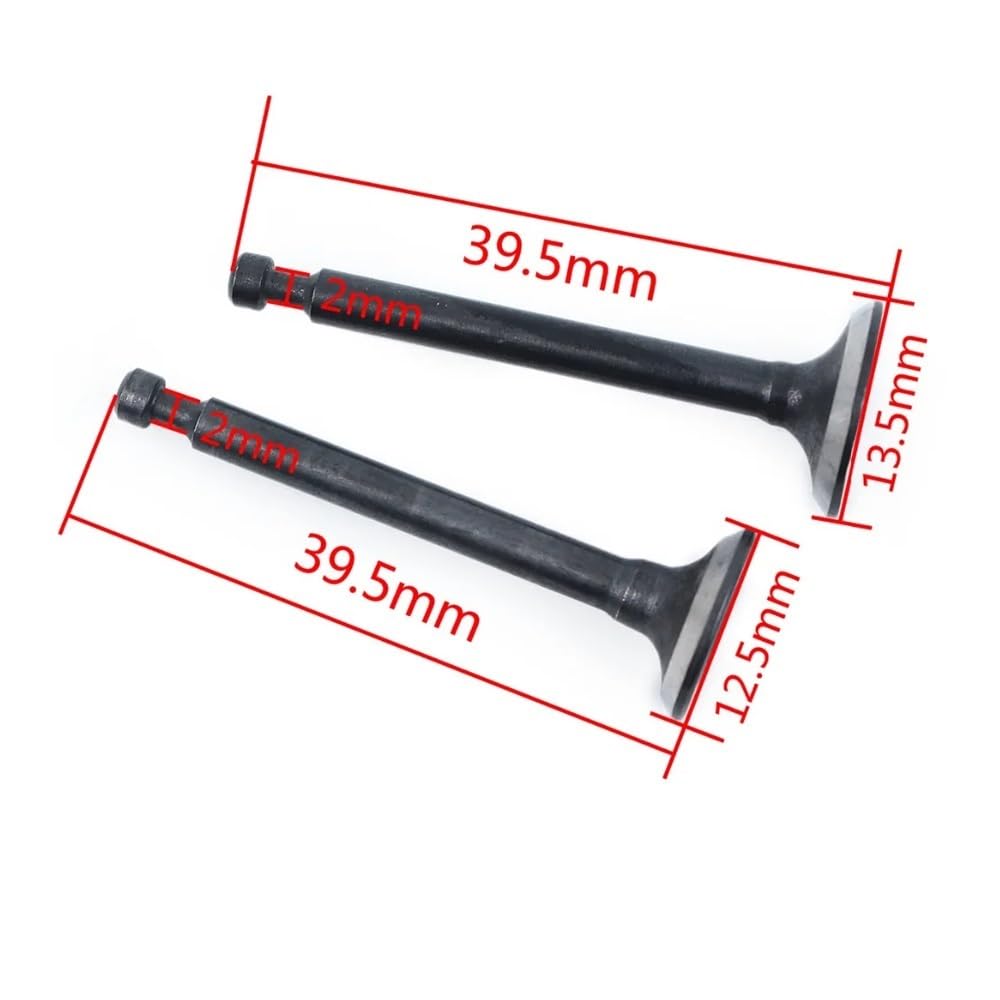 Kit de soupape d'admission et d'échappement for Moteur GX25, GX 25, FG110, HHT25S, Brosse de motoculteur, pièce en cuivre