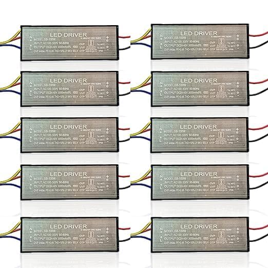 Image of 100 Watt 3000mA IP66 Led Driver With 2 Years Warranty and 6Kv Surge,OVP,UVP,OTP Protection for Street /Flood Light Repairing (10)