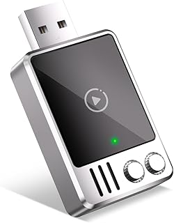 gozahad Wireless CarPlay Adapter for iPhone (iOS 10+) – 2026 Upgraded 5.8GHz Dongle for Factory Wired CarPlay Cars | Converts Wired to Wireless Instantly | Plug & Play, Low Latenc…